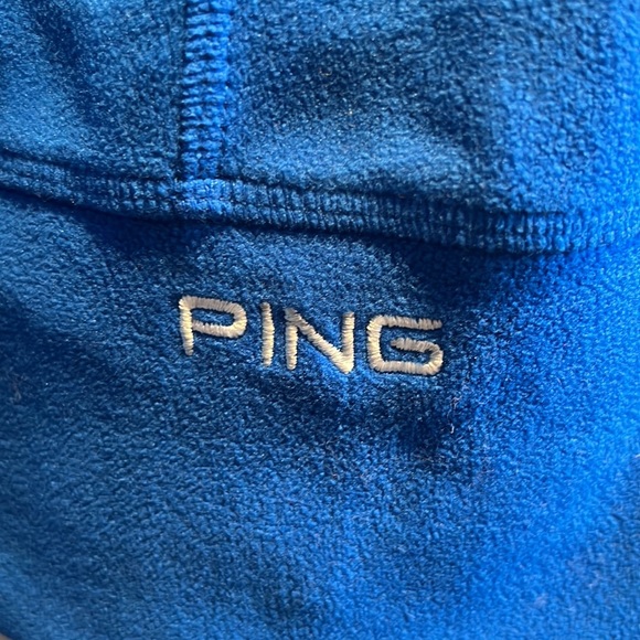 NWT • PING • 💙 • Women's Cobalt Blue Nineteenth Quarter Zip Fleece • Size S - Picture 2 of 13